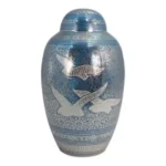 Going Home Urn (Brass/Blue)